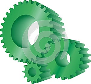 Green gears