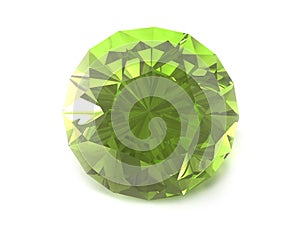 Green gemstone