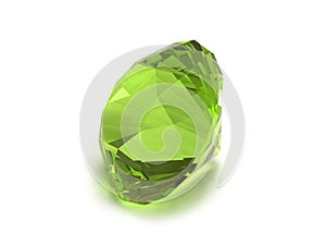 Green gemstone