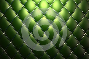 Green genuine leather pattern background photo