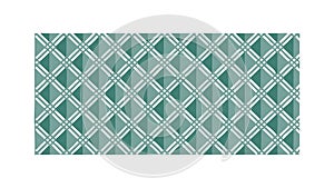 Green Geometric Lattice Pattern Art vector design Generative AI