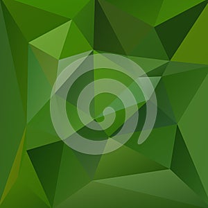 Green geometric vector background