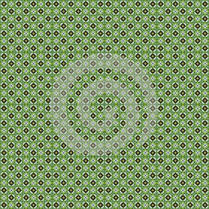 Green Geometrical Computer Generated Artistic Modern Pattern Texture Background Design