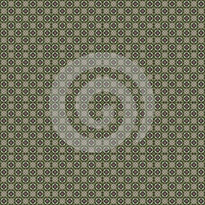 Green Geometrical Computer Generated Artistic Modern Pattern Texture Background Design