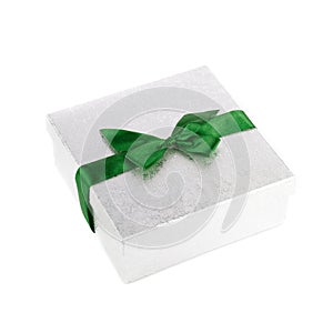 Green gift box