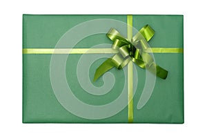 Green gift box