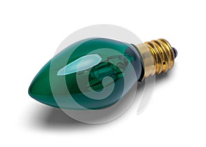 Green Christmas Bulb