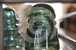 Green Glass Insulators