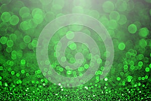 Green glitter St or Saint Patrick s Day background