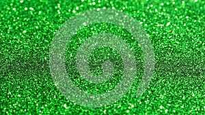 Green glitter texture for a background