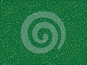 Green glitter texture for new year party, christmas,