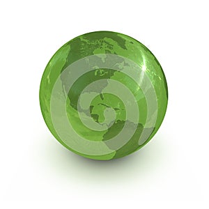 Green globe