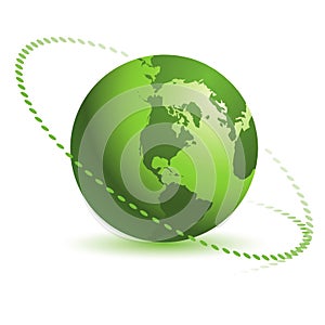 Green globe