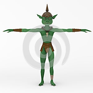 Green goblin - T pose