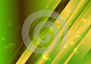 Green and Gold Gradient Diagonal Background