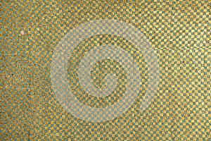 Green And Gold Tile Pattern photo