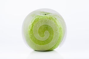 Green Granny Smith apple