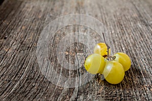 Green grapes