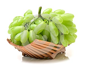 Green grapes photo