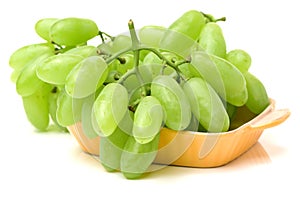 Green grapes photo