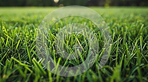 The Green Grass Field.AI generated image