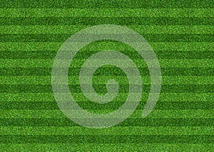 Green grass field background for soccer and football sports. Green lawn pattern and texture background. Close-up