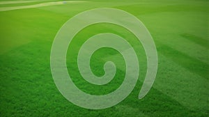 Green grass field, green lawn. Green grass for golf course, soccer, football, sport. Green turf grass texture and background for