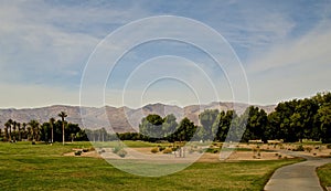 Furnace Creek Golf Course Death Valley photo