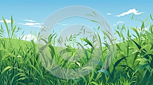 green grass, green lawn background