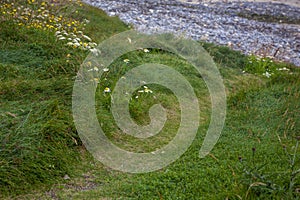 A path to a rockey beach