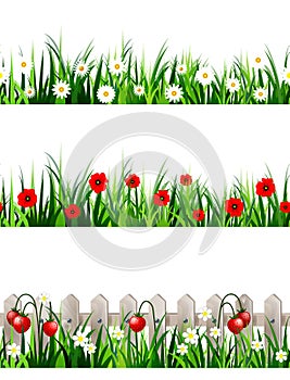 Green Grass seamless set