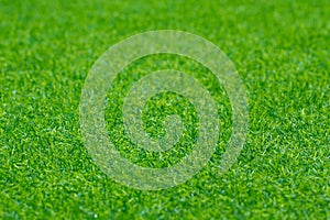 Green grass texture for golf course, soccer field or sports background. Concept design of Artificial green grass for design with