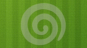 Green grass texture for sport background. Detailed pattern of green soccer field or football field grass lawn texture. Green lawn