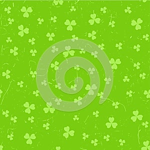 Green grunge clover backgrounds