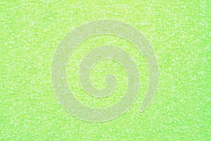 Green grunge foamed polyethylene background