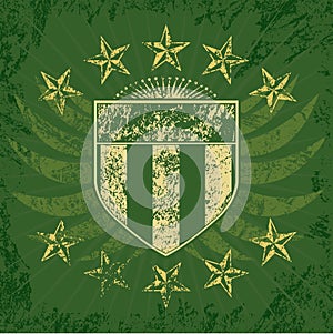 Verde el escudo 