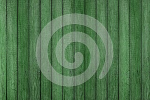 Green grunge wood pattern texture background, wooden planks.
