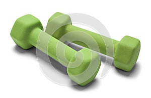 Green Hand Weights