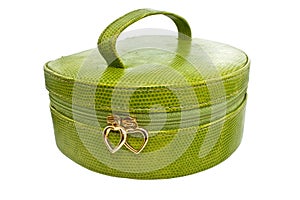 Green handbag