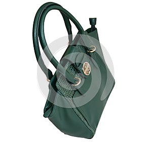 Green handbag