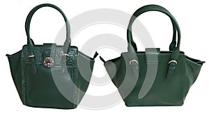 Green handbag