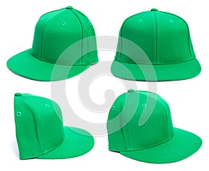 Green Hat at Different Angles