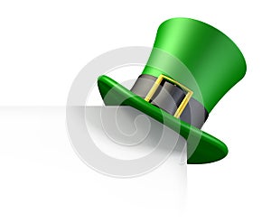 Zelený klobouk z skřítek 