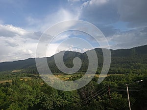 Green Hill valleys of Kashmir