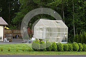 green house backyard seattle