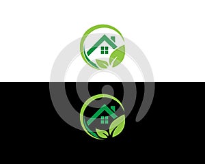 Green House Logo Design