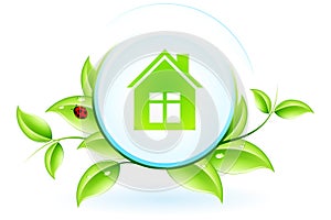 Green House Symbol