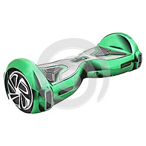 Green hover Board photo