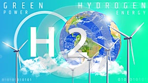 Green hydrogen: an alternative that reduces emissions and cares for our planet.