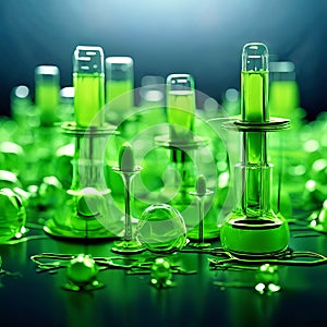 green hydrogen hydrogen gas produced from water electrolysisusi photo